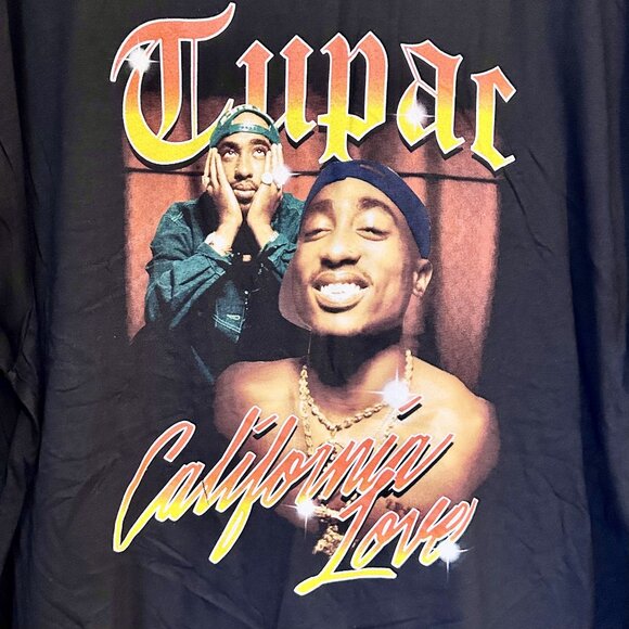 NEW Tupac 'California Love' Graphic Tee - Size: XXL - Picture 4 of 5